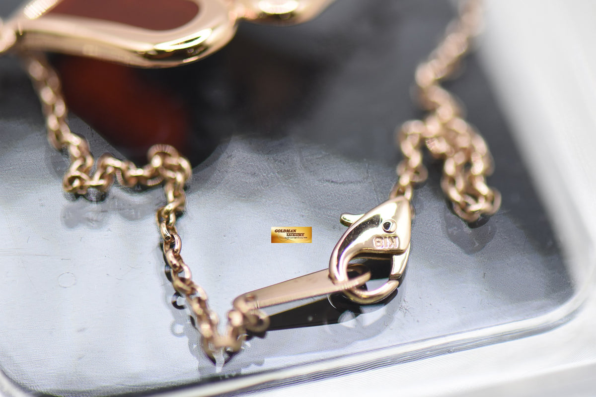 PIAGET LINKING HEARTS ROSE GOLD BRACELET (MINT)