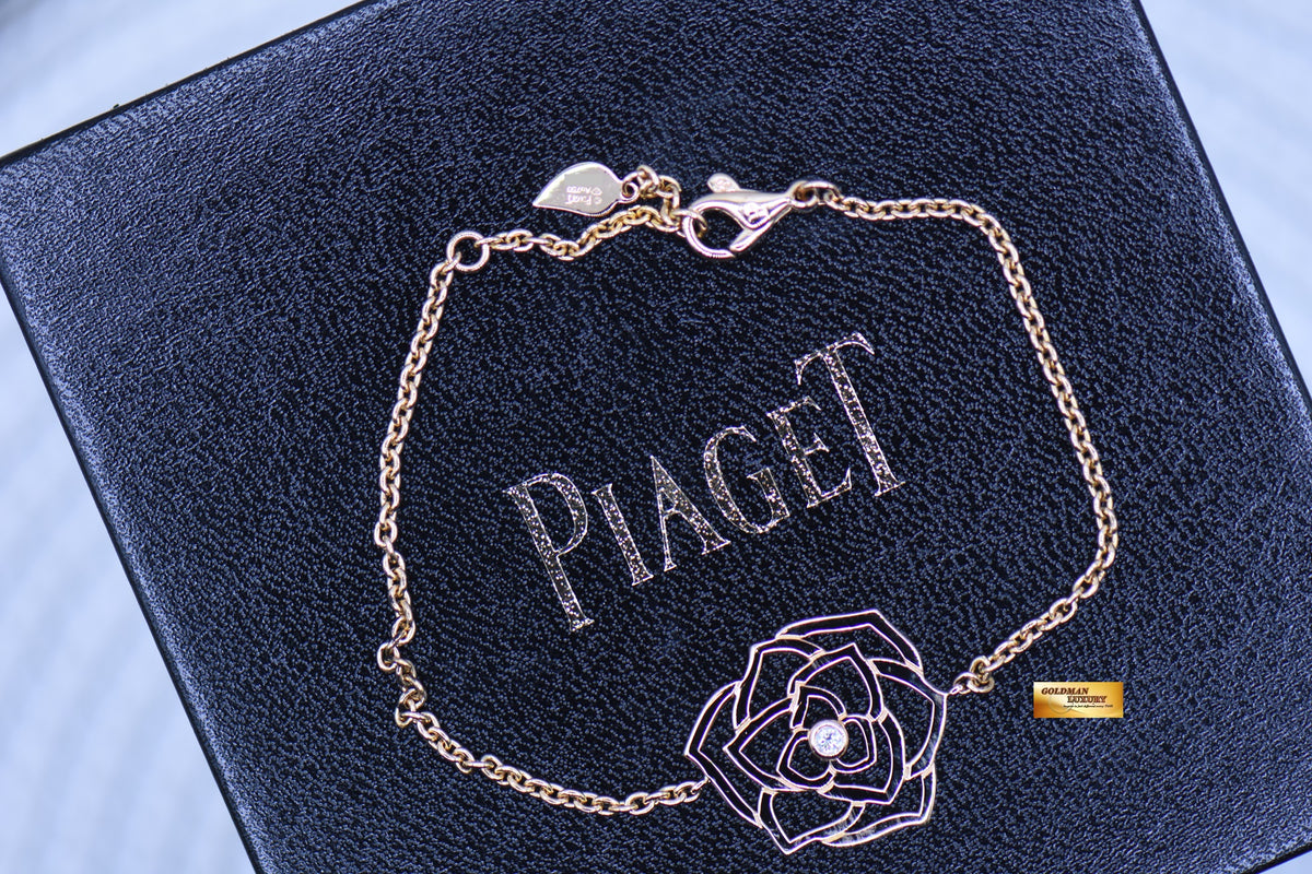 PIAGET DIAMOND ROSE GOLD BRACELET (MINT)