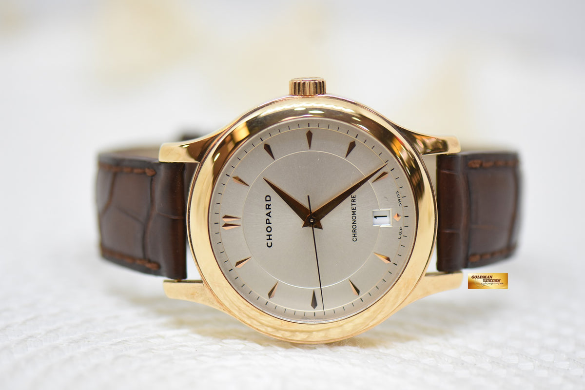 CHOPARD L.U.C 18K ROSE GOLD 39mm CHRONOMETRE AUTOMATIC 1907 (MINT)