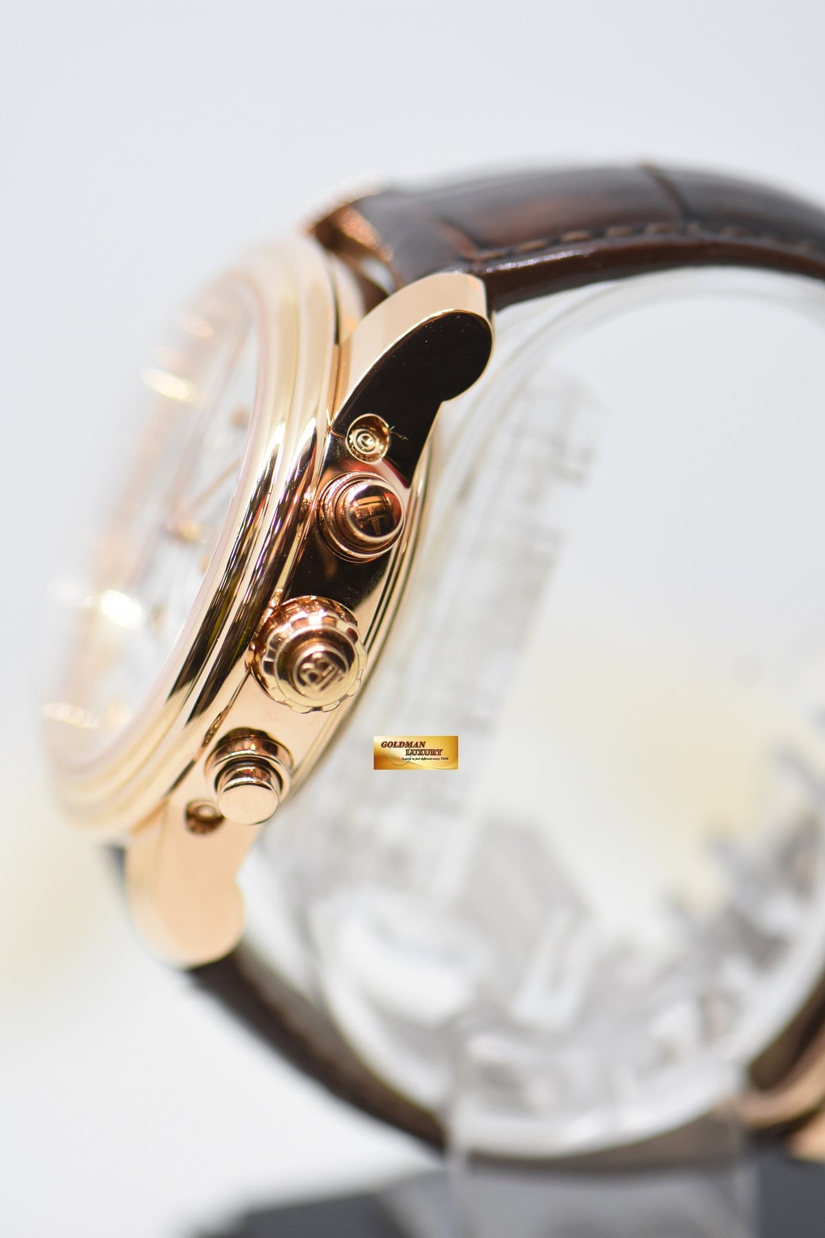 BLANCPAIN Le BRASSUS QUANTIEME PERPETUAL FLYBACK RATTRAPANTE CHRONOGRAPH 42mm ROSE GOLD IN LEATHER STRAP AUTOMATIC 4286P-3642-55B (MINT)