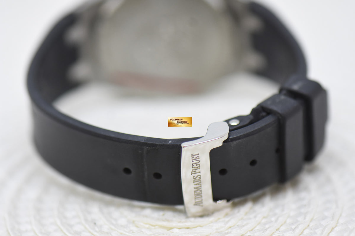 AUDEMARS PIGUET ROYAL OAK LADIES 33mm STEEL ORIGINAL DIAMOND BEZEL AUTOMATIC 77321ST (MINT)