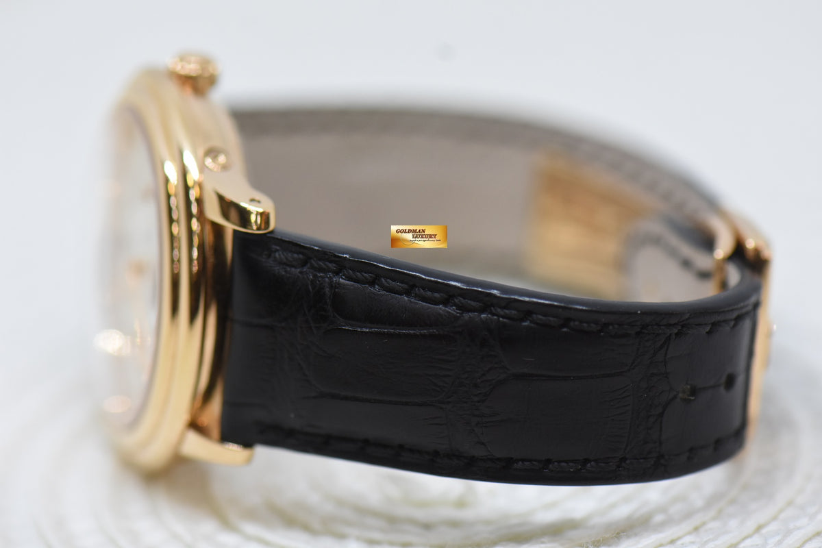 BLANCPAIN VILLERET PERPETUAL CALENDAR 38mm ROSE GOLD IN LEATHER STRAP AUTOMATIC 6056-3642-55B (MINT)