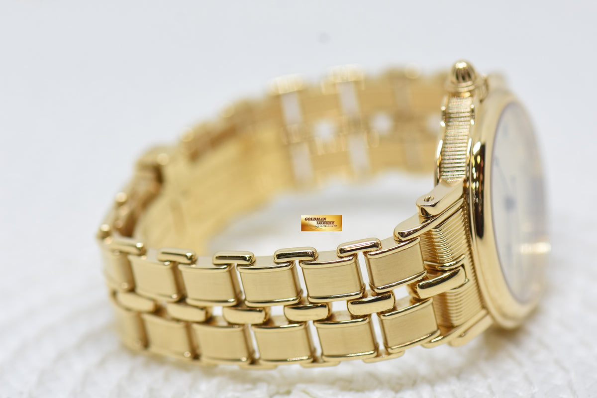 BREGUET MARINE LADY 35mm YELLOW GOLD IN BRACELET AUTOMATIC 5800BA (MINT)