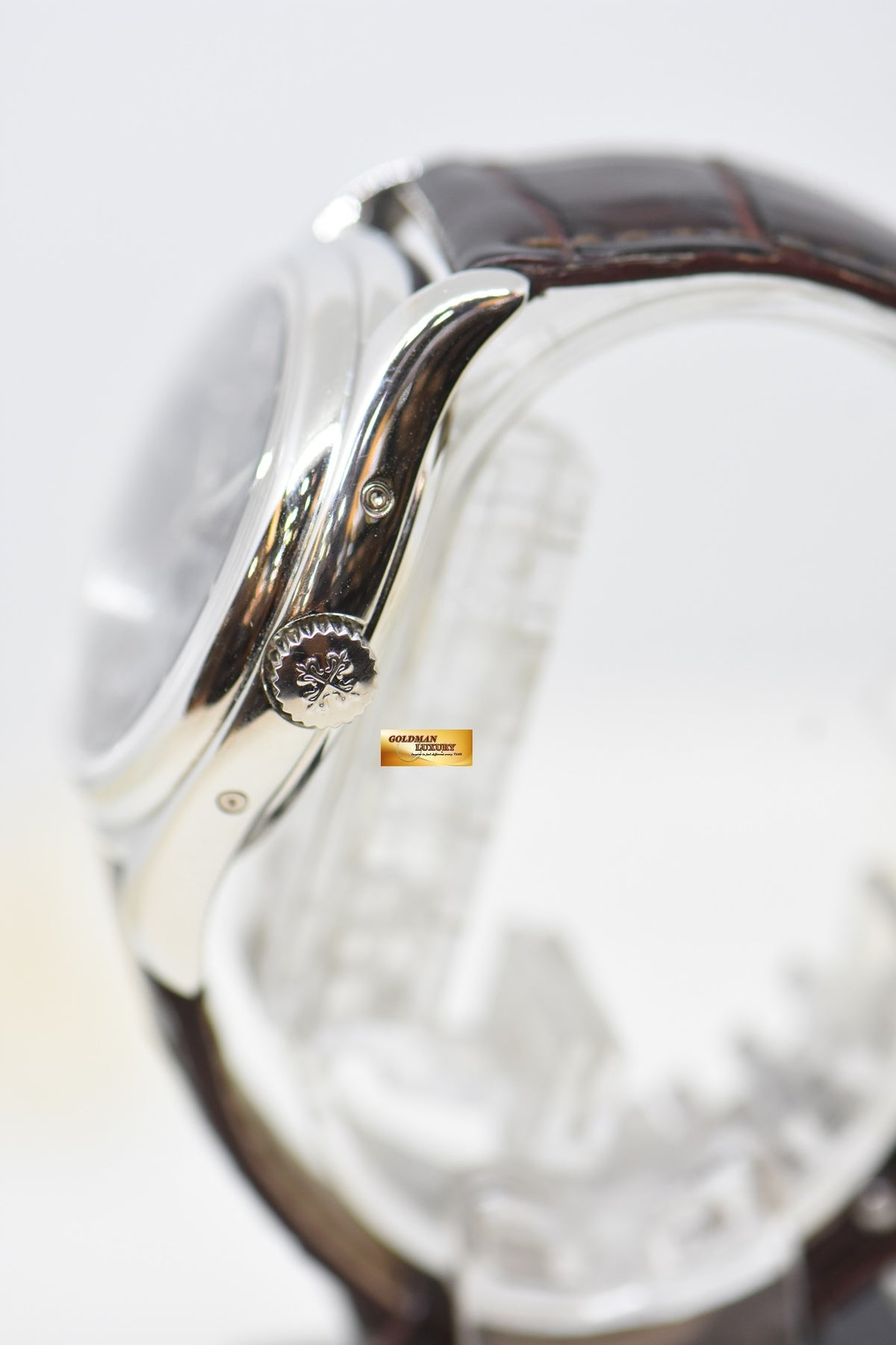 PATEK PHILIPPE ANNUAL CALENDAR 39mm MOON-PHASE w/ POWER RESERVE PLATINUM AUTOMATIC 5146P (MINT)