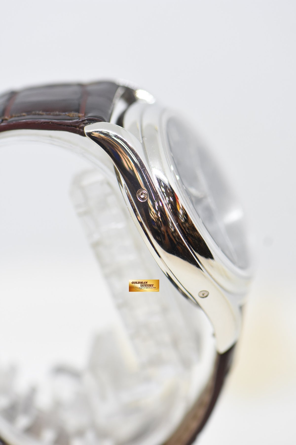 PATEK PHILIPPE ANNUAL CALENDAR 39mm MOON-PHASE w/ POWER RESERVE PLATINUM AUTOMATIC 5146P (MINT)