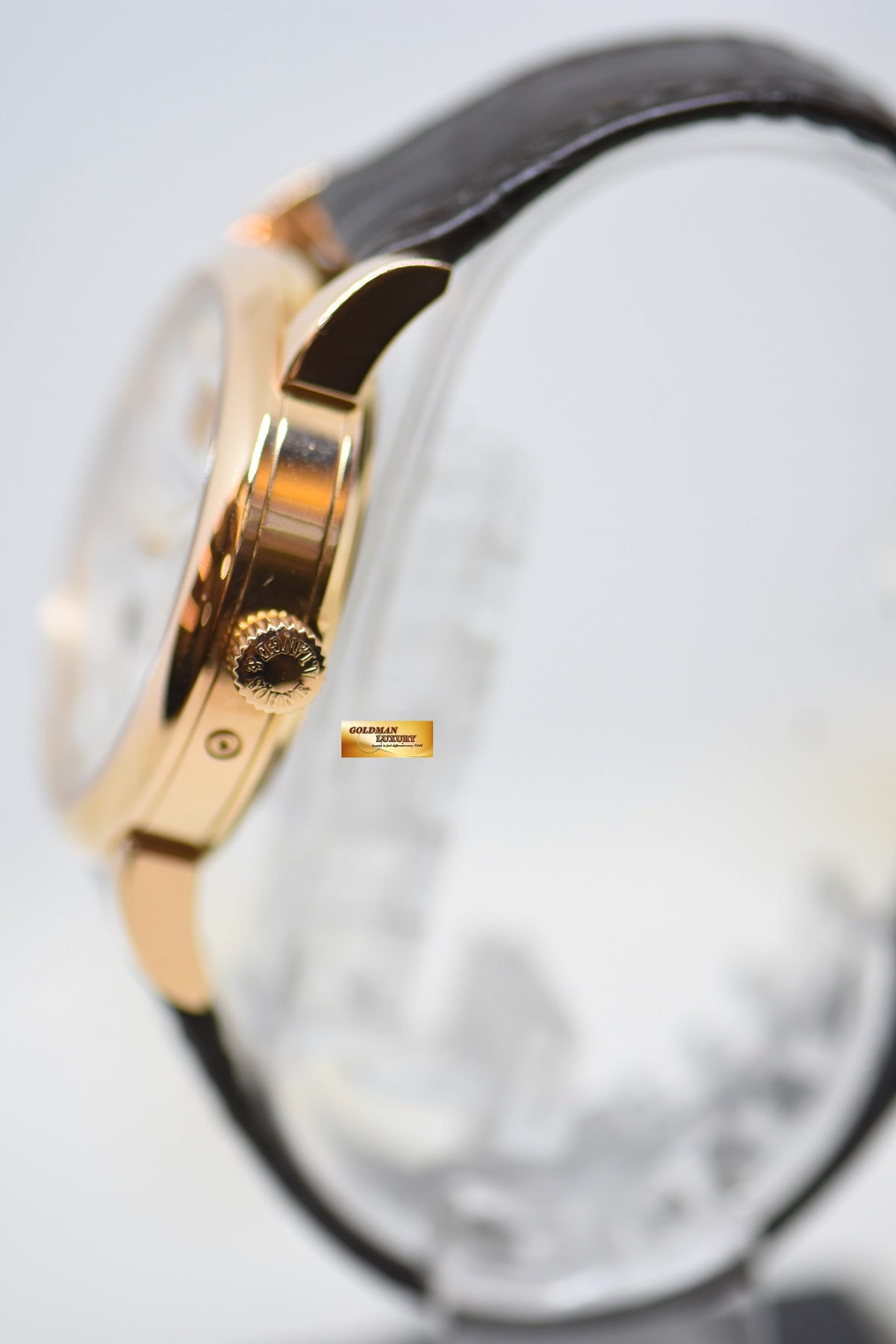 A.LANGE & SOHNE SAX-O-MAT LANGEMATIK 38.5mm ROSE GOLD PERPETUAL CALENDAR MOONPHASE OUTSIZED DATE AUTOMATIC 310.032 (NEW-UNWORN)