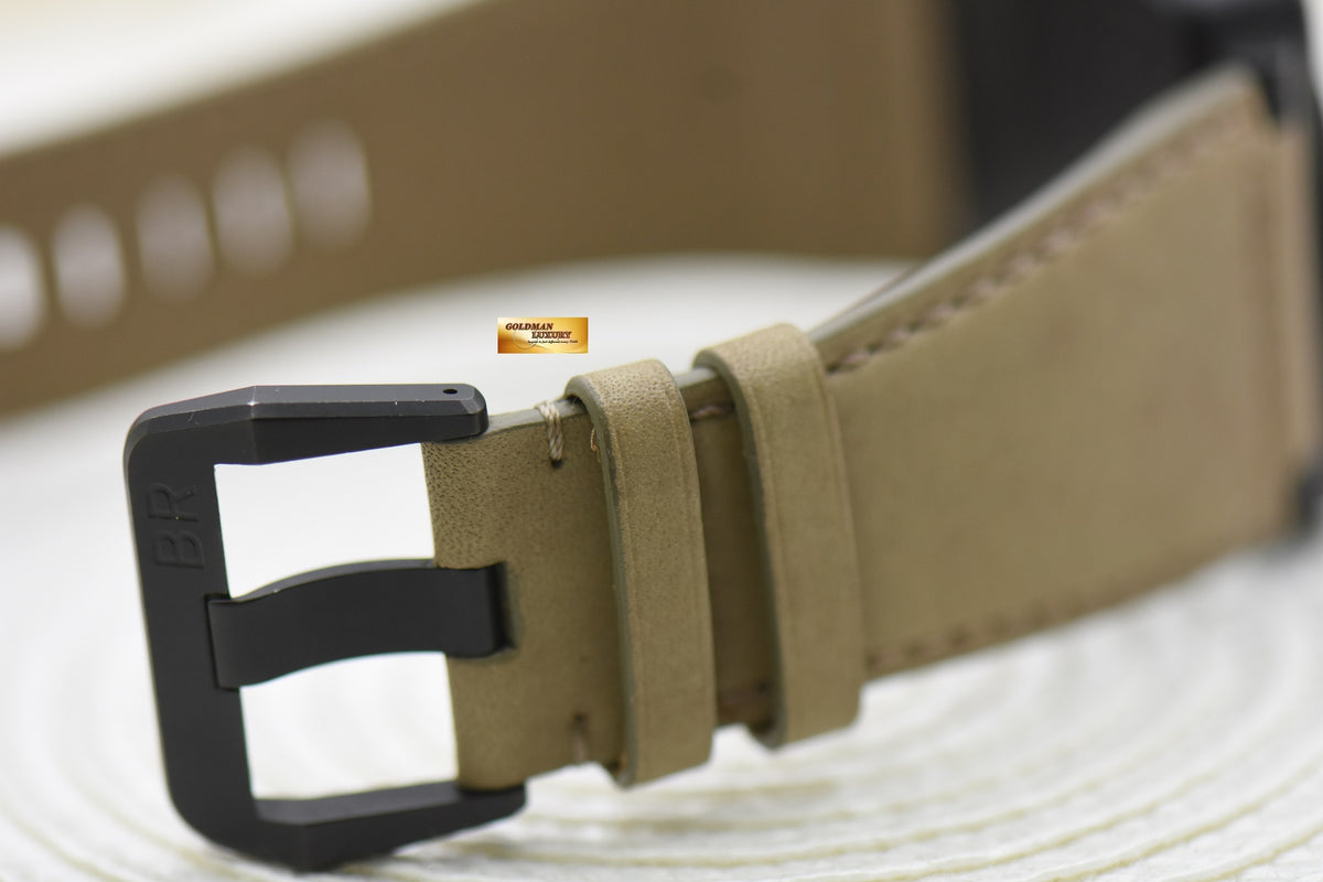 BELL & ROSS AVIATION PVD BLACK 42mm CHRONOGRAPH AUTOMATIC BR03-94 (NEAR MINT)