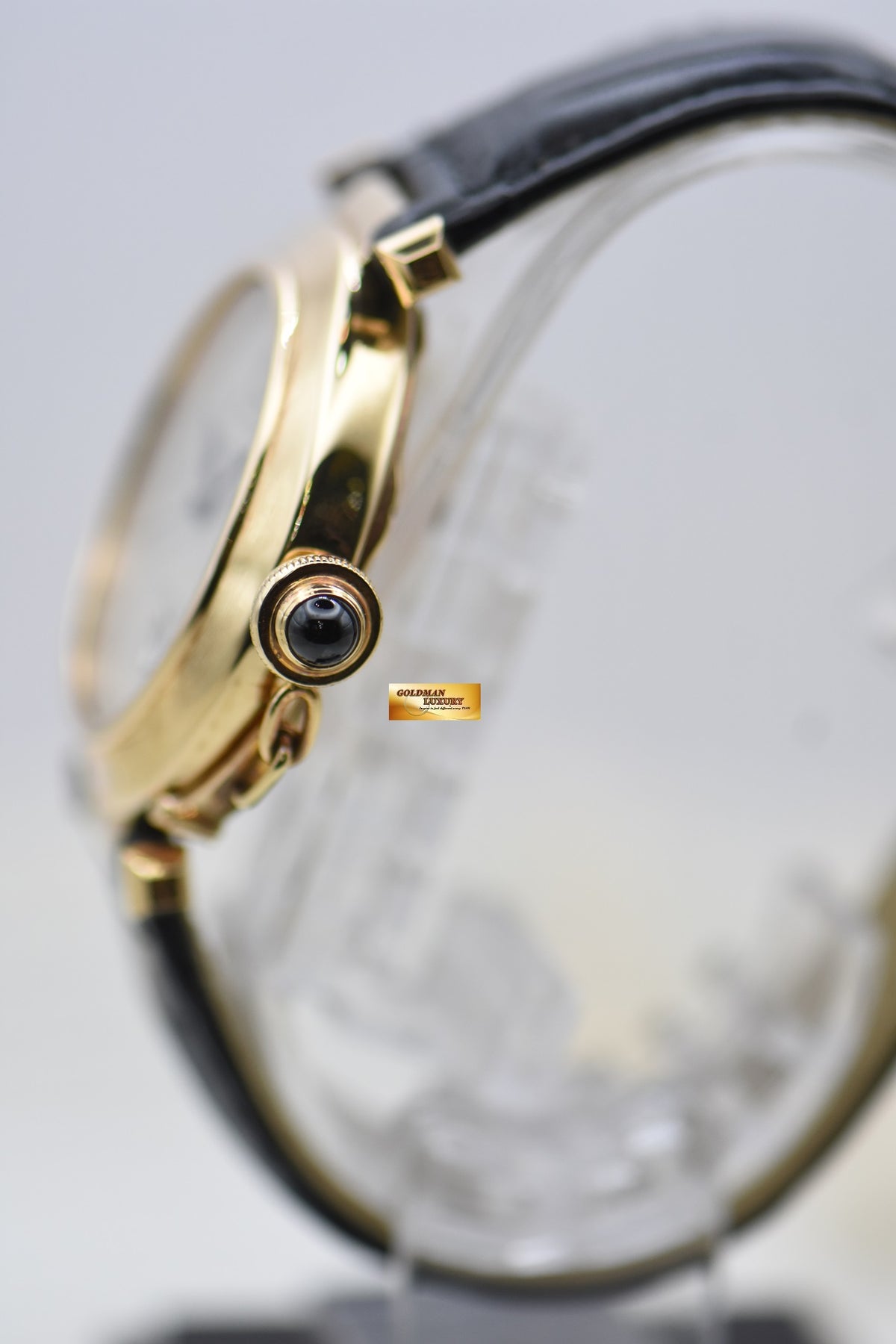 CARTIER PASHA 38mm YELLOW GOLD AUTOMATIC 1986 (MINT)