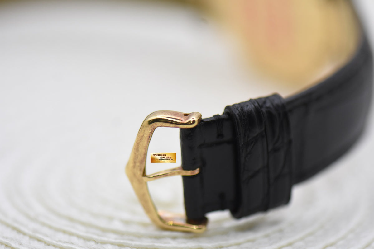 CARTIER PASHA 38mm YELLOW GOLD AUTOMATIC 1986 (MINT)