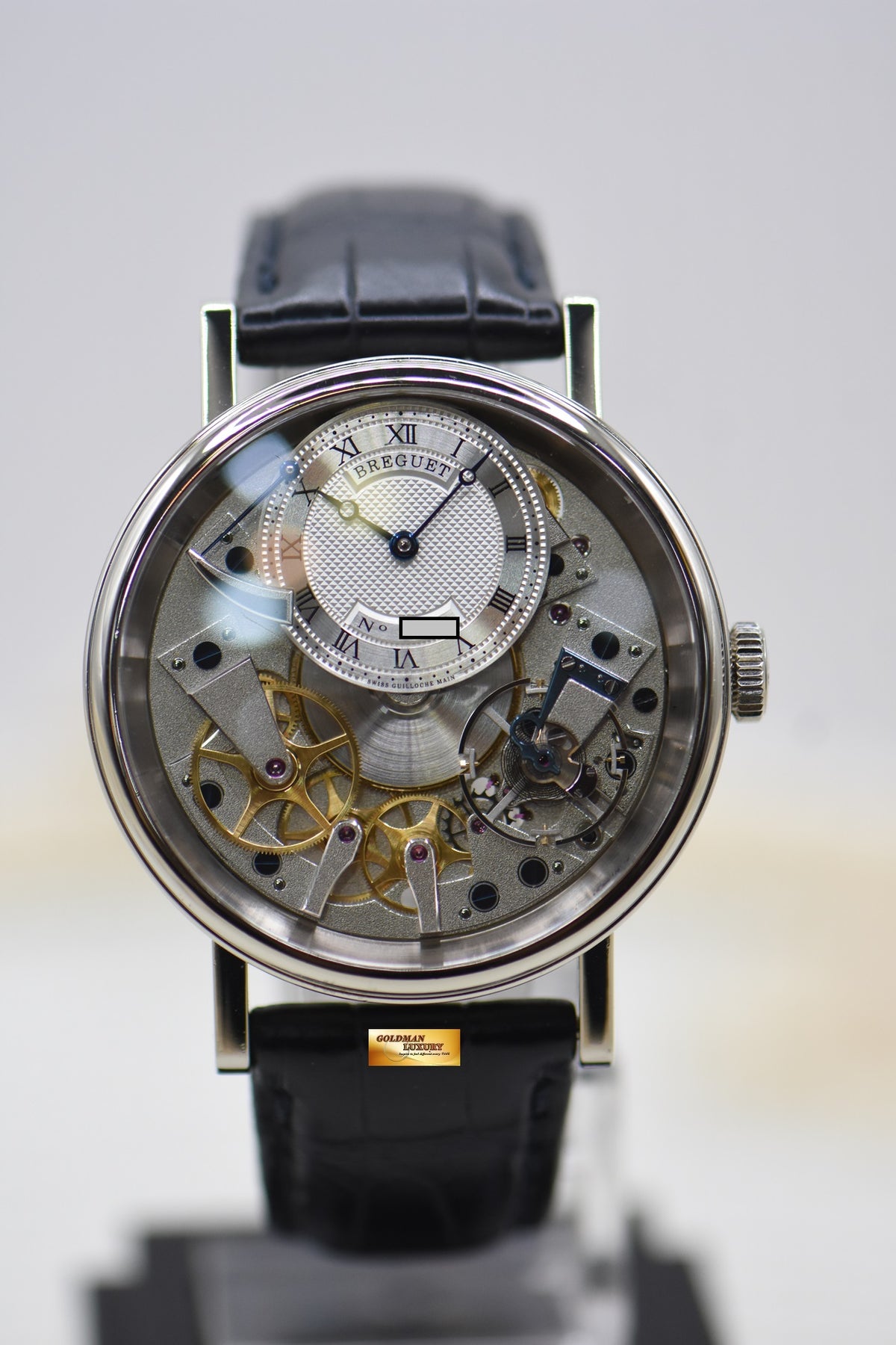BREGUET TRADITION 40mm 18K WHITE GOLD MANUAL WINDING 7057BB (MINT)
