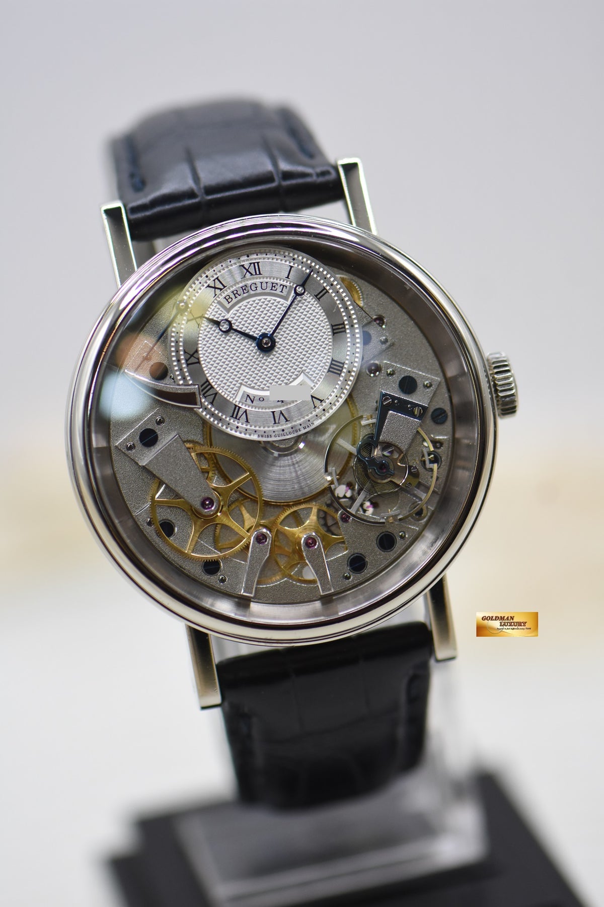 BREGUET TRADITION 40mm 18K WHITE GOLD MANUAL WINDING 7057BB (MINT)