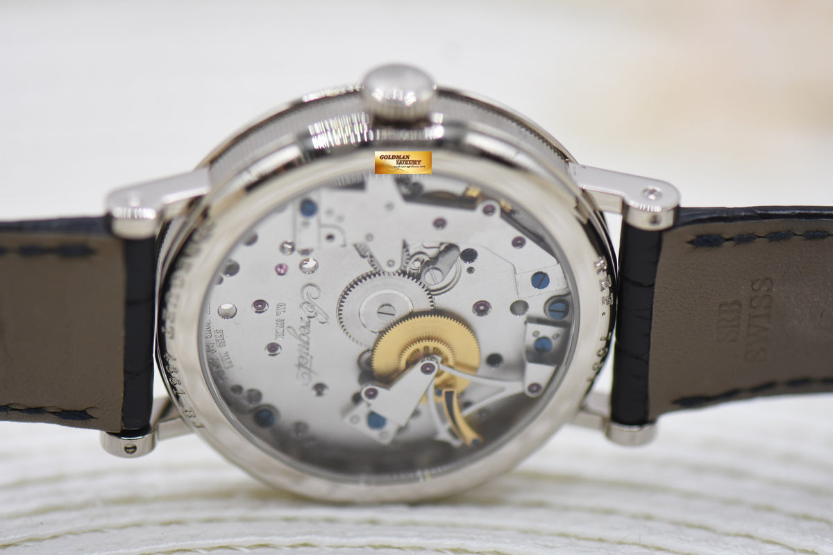BREGUET TRADITION 40mm 18K WHITE GOLD MANUAL WINDING 7057BB (MINT)