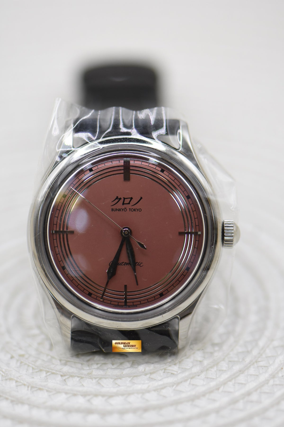 KURONO TOKYO CLASSIC “CORAL” ANNIVERSARY 2021 TOKI EDITION 37mm STEEL AUTOMATIC (NEW-UNWORN)