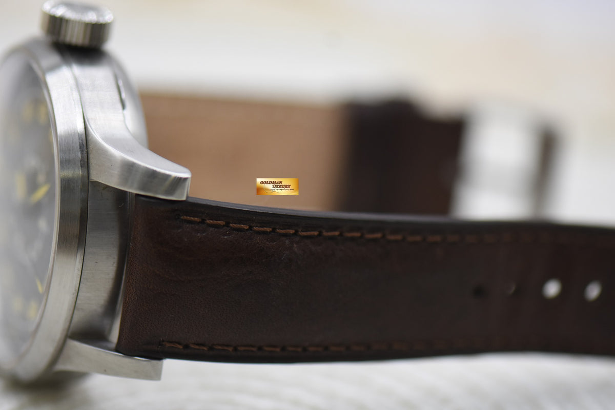 AZIMUTH AVIATOR 48mm B-UHR BEOBACHTUNGSUHR STEEL MANUAL (MINT)