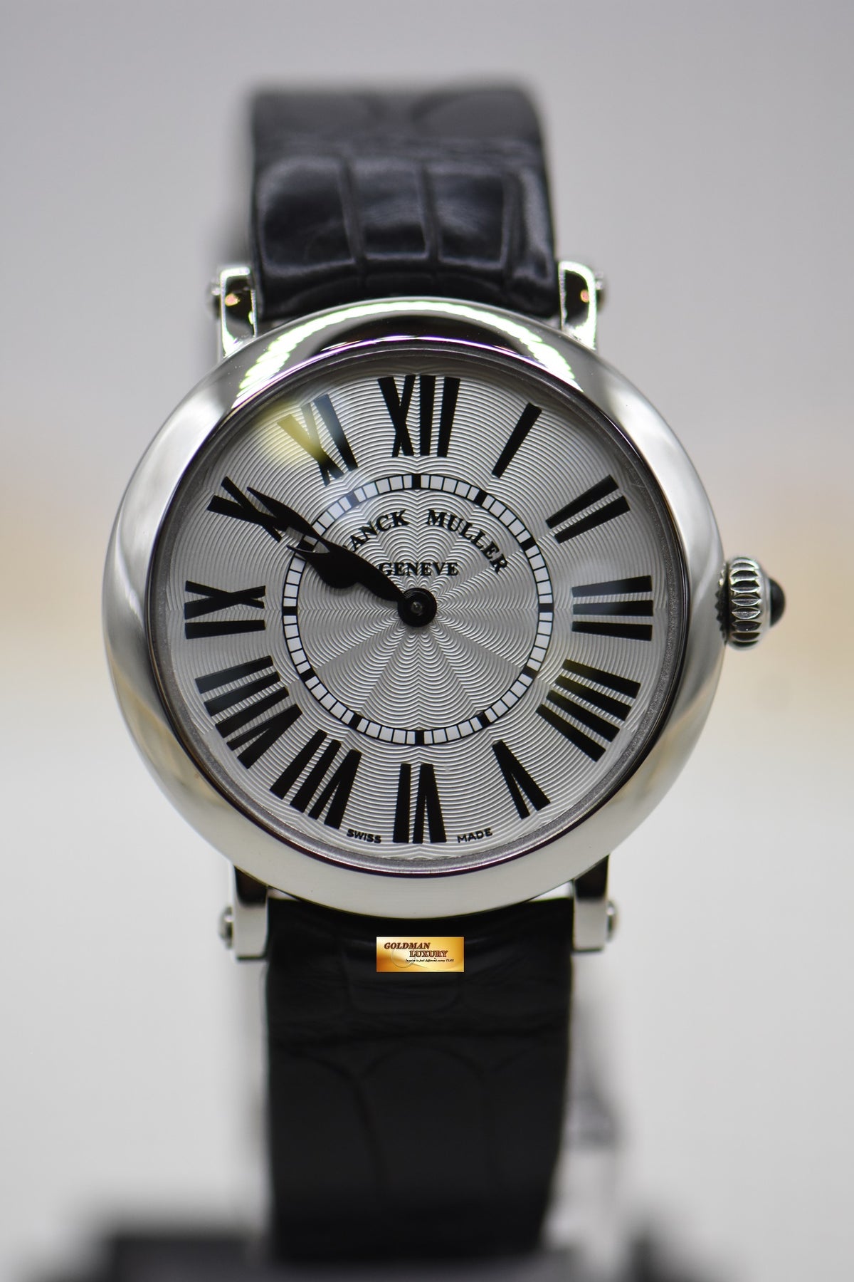 FRANCK MULLER RONDE 35mm STEEL QUARTZ 8035QZ R (LNIB)
