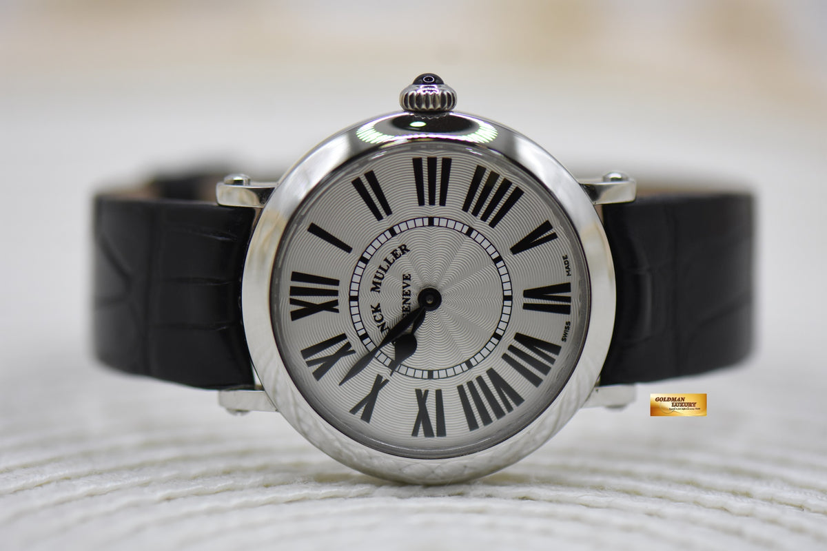 FRANCK MULLER RONDE 35mm STEEL QUARTZ 8035QZ R (LNIB)