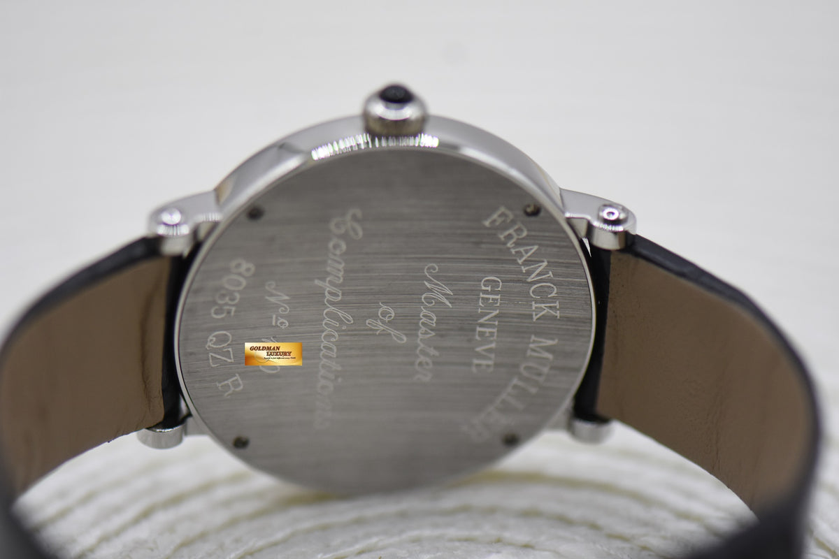 FRANCK MULLER RONDE 35mm STEEL QUARTZ 8035QZ R (LNIB)