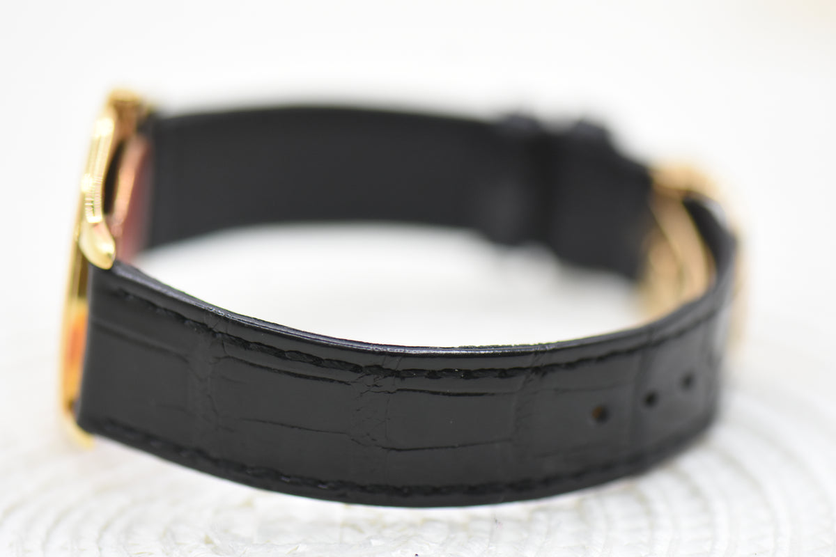 JLC MASTER ULTRA SLIM 34mm YELLOW GOLD MANUAL WINDING 145.140.792 (MINT)