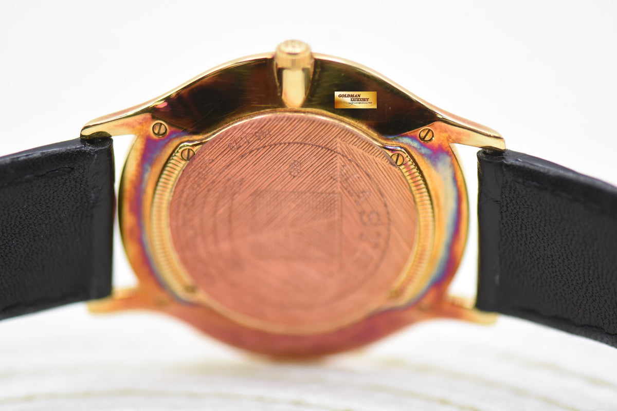JLC MASTER ULTRA SLIM 34mm YELLOW GOLD MANUAL WINDING 145.140.792 (MINT)