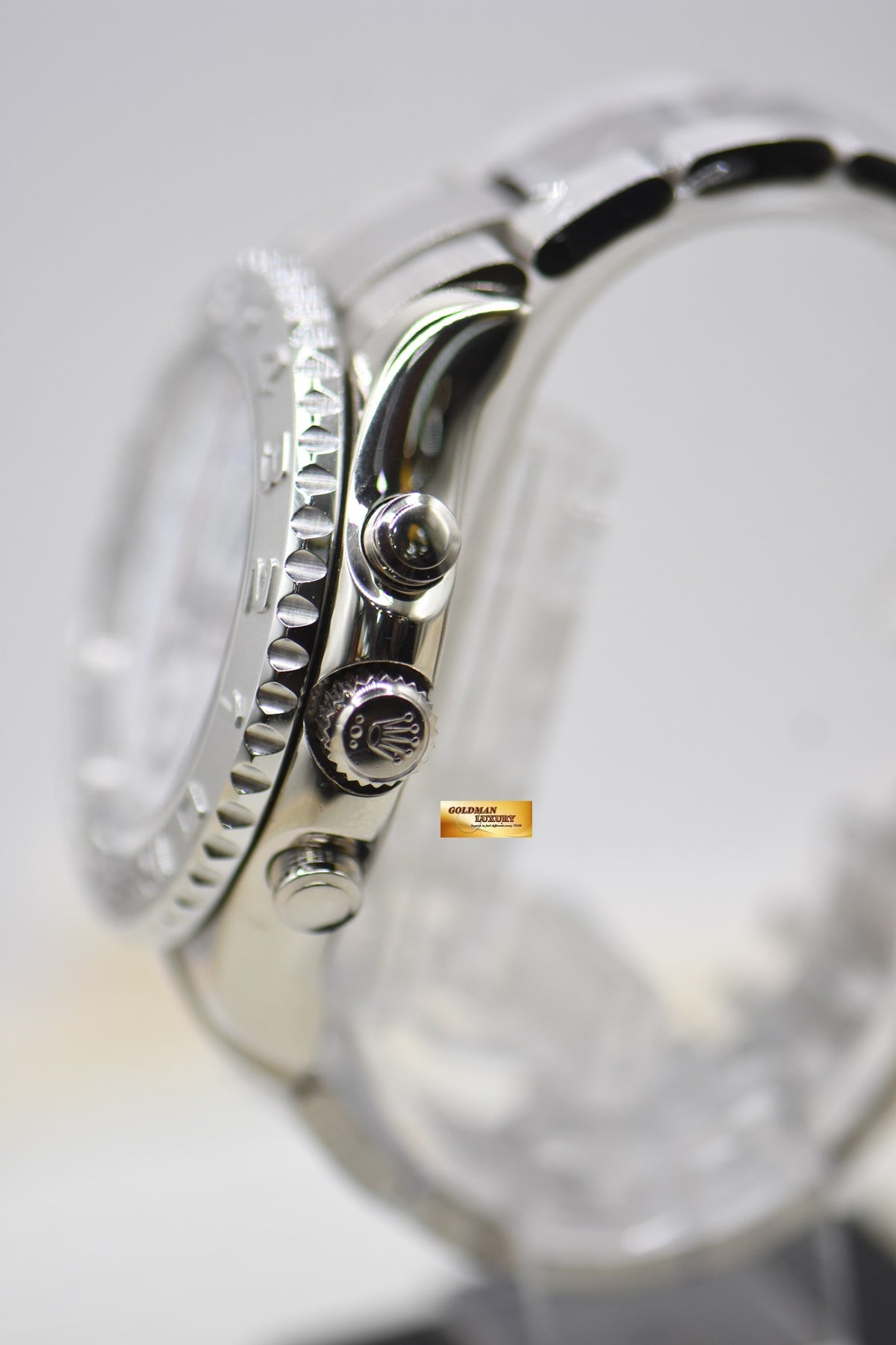 ROLEX OYSTER PERPETUAL YACHT-MASTER II 44mm REGATTA CHRONOGRAPH 18K WHITE GOLD IN BRACELET 116689 (MINT)