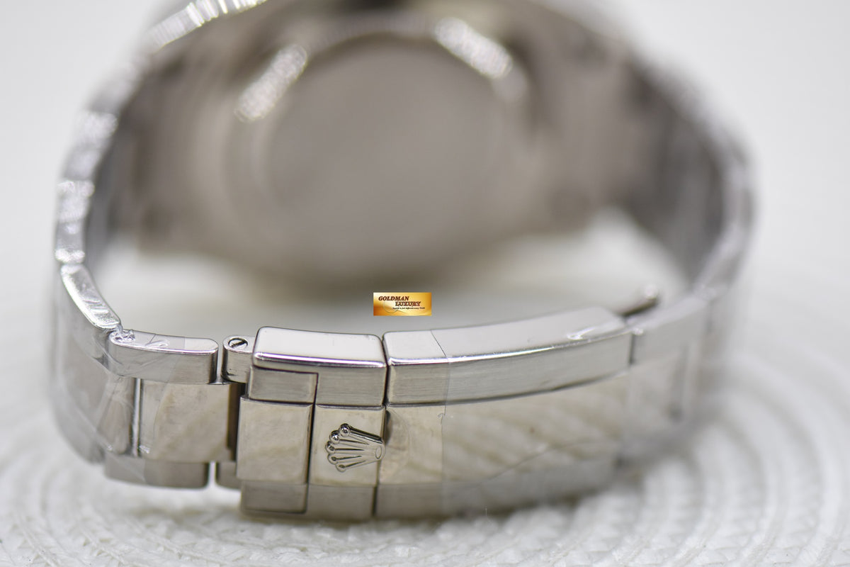 ROLEX OYSTER PERPETUAL YACHT-MASTER II 44mm REGATTA CHRONOGRAPH 18K WHITE GOLD IN BRACELET 116689 (MINT)