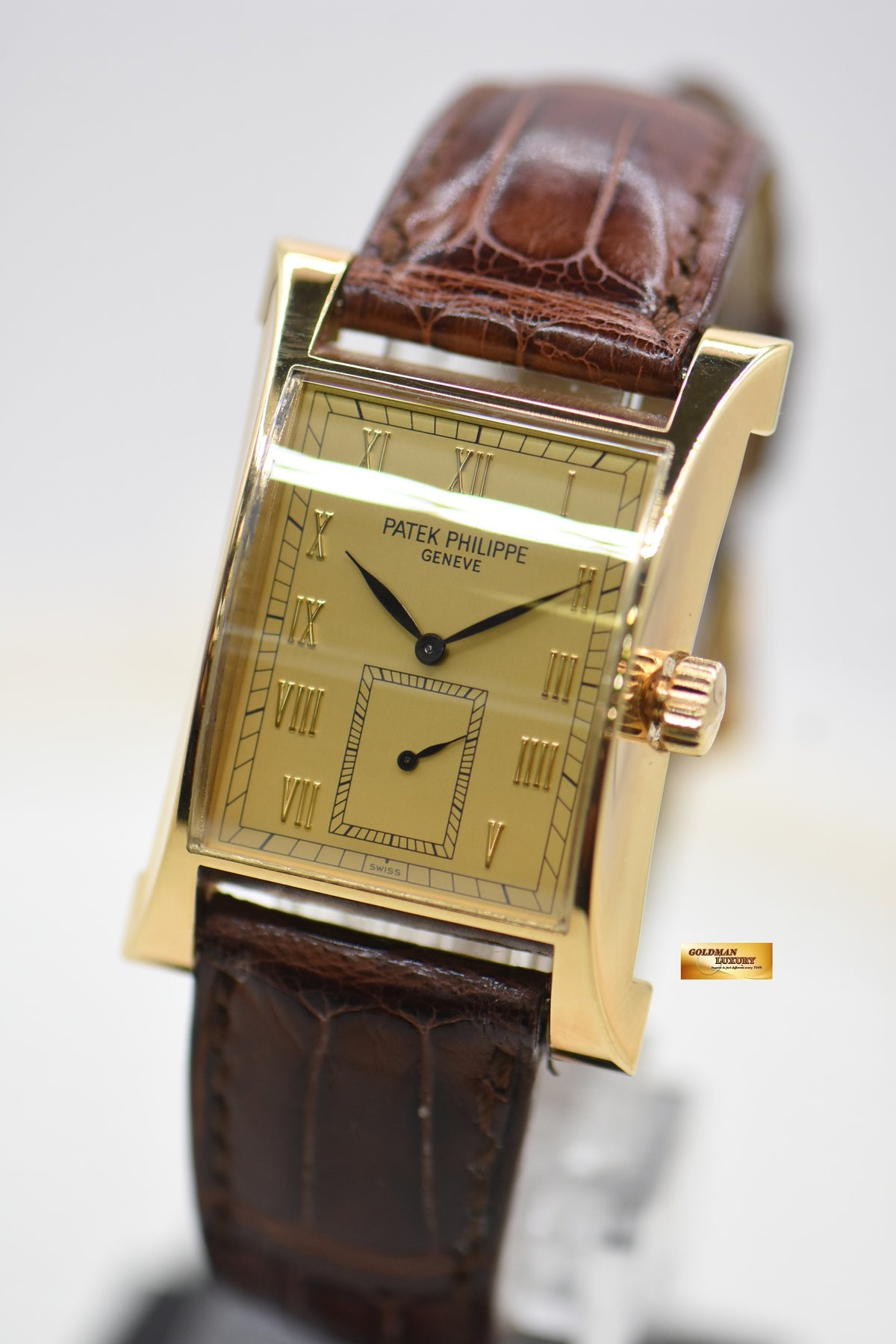 PATEK PHILIPPE “PAGODA” 1997 COMMEMORATIVE 18K YELLOW GOLD MANUAL 5500J (LIMITED 1100pcs) (MINT)