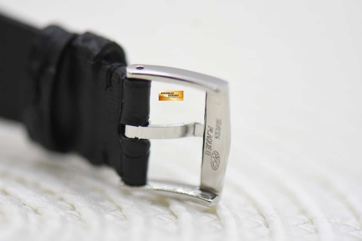 PATEK PHILIPPE GONDOLO VINTAGE WHITE GOLD IN LEATHER STRAP MANUAL 3519 (VINTAGE)