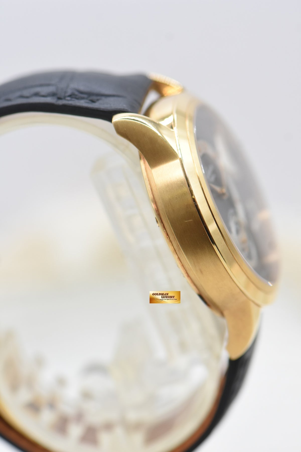 GLASHUTTE PANORESERVE GANGRESERVE BIG DATE 38mm RED GOLD MANUAL 1-65-01-01-01-04 (MINT)