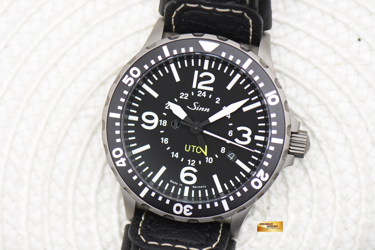 SINN UTC PILOT TEGIMENT STEEL 43mm AUTOMATIC 857.010 (MINT)