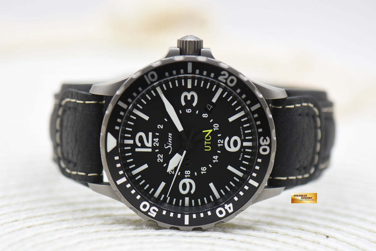 SINN UTC PILOT TEGIMENT STEEL 43mm AUTOMATIC 857.010 (MINT)