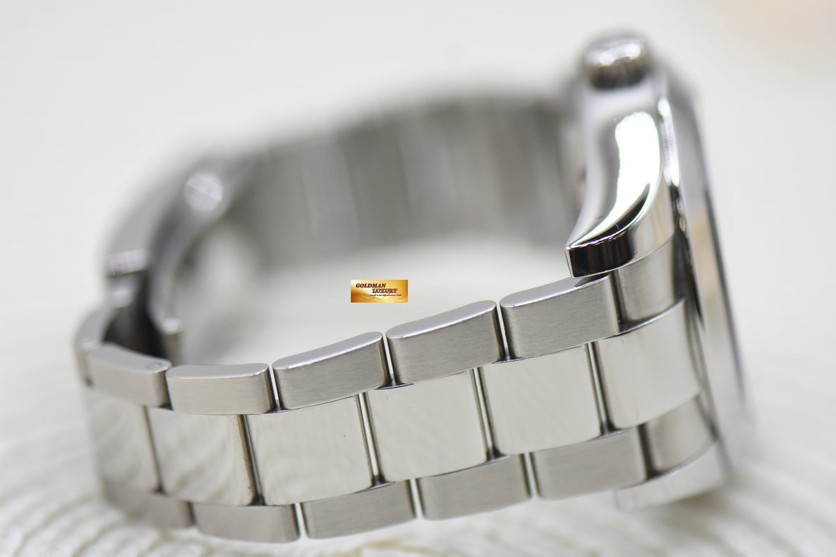 ROLEX OYSTER PERPETUAL MILGAUSS BLACK (CLEAR CRYSTAL) 116400 (MINT)
