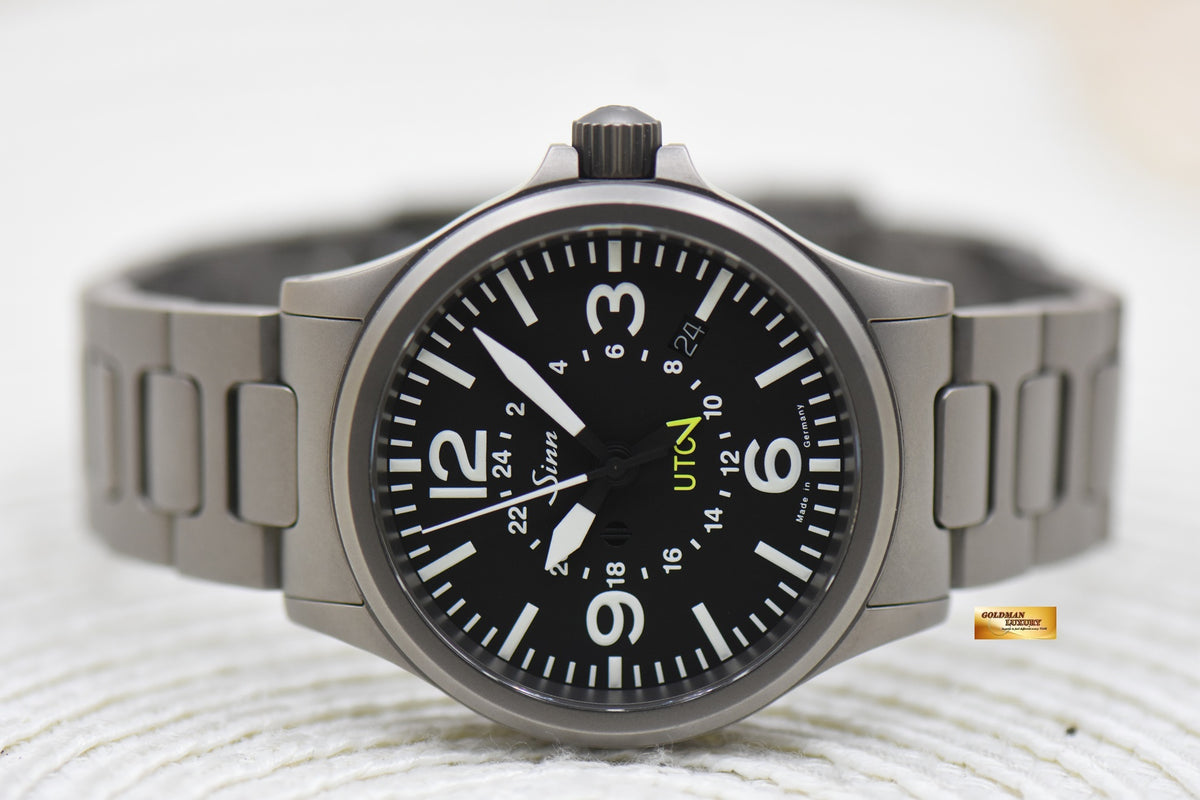 SINN UTC PILOT TEGIMENT STEEL 43mm AUTOMATIC 856.010 (LNIB)