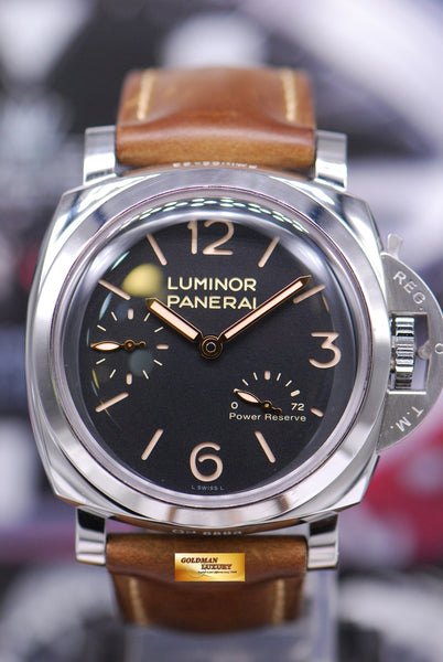 SOLD PANERAI LUMINOR 1950 POWER RESERVE 47mm MANUAL PAM 423 NEAR MI Goldman Luxury