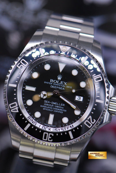 SOLD ROLEX OYSTER PERPETUAL SEA DWELLER DEEPSEA MARK I DIAL BLACK 11 Goldman Luxury