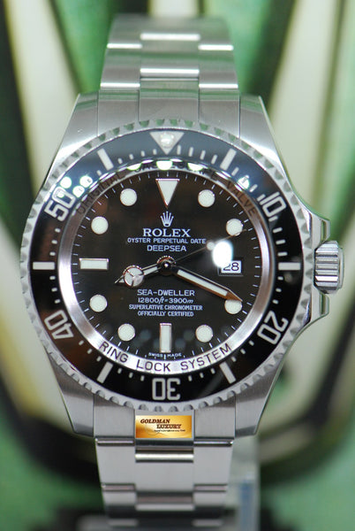 SOLD ROLEX OYSTER PERPETUAL DEEPSEA MARK 1 DIAL 44mm CERAMIC BLACK 1 Goldman Luxury