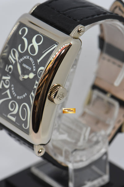 SOLD FRANCK MULLER LONG ISLAND CRAZY HOURS 18K