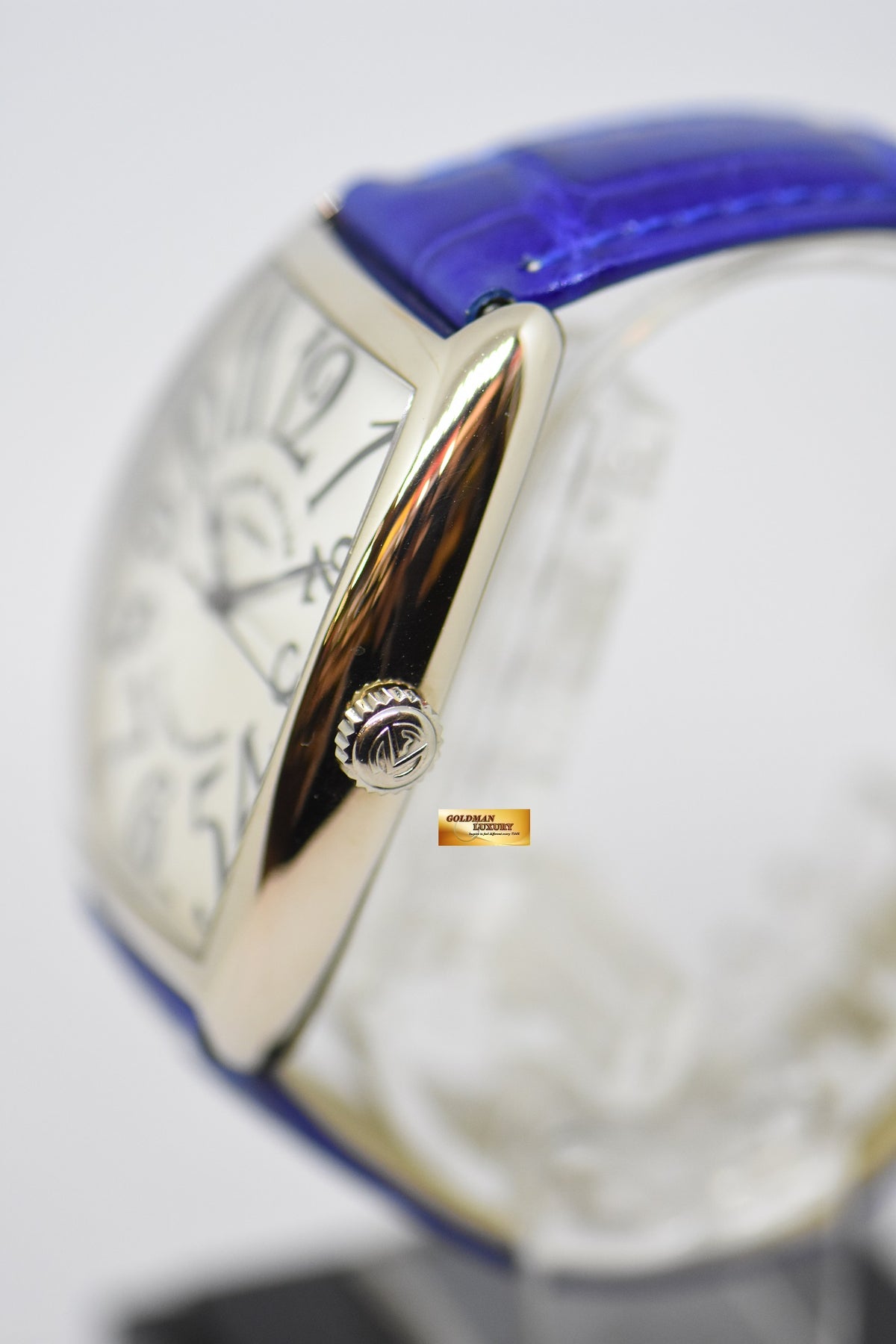 FRANCK MULLER CASABLANCA 18K WHITE GOLD AUTOMATIC ARABIC NUMERAL 6850 SC (MINT)