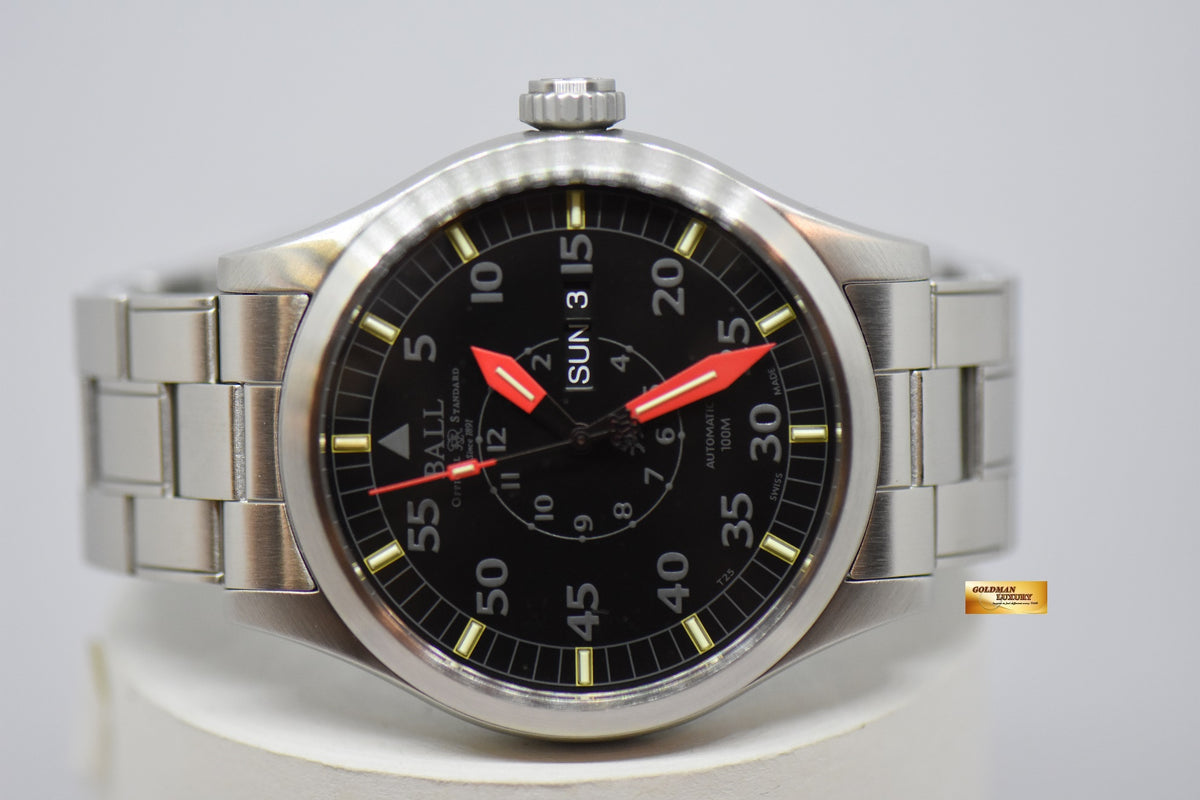 BALL WATCH ENGINEER MASTER II 46mm AVIATOR AUTOMATIC “2PDF COMMAND” LIMITED EDITION OF 250PCS NM1080C (MINT)