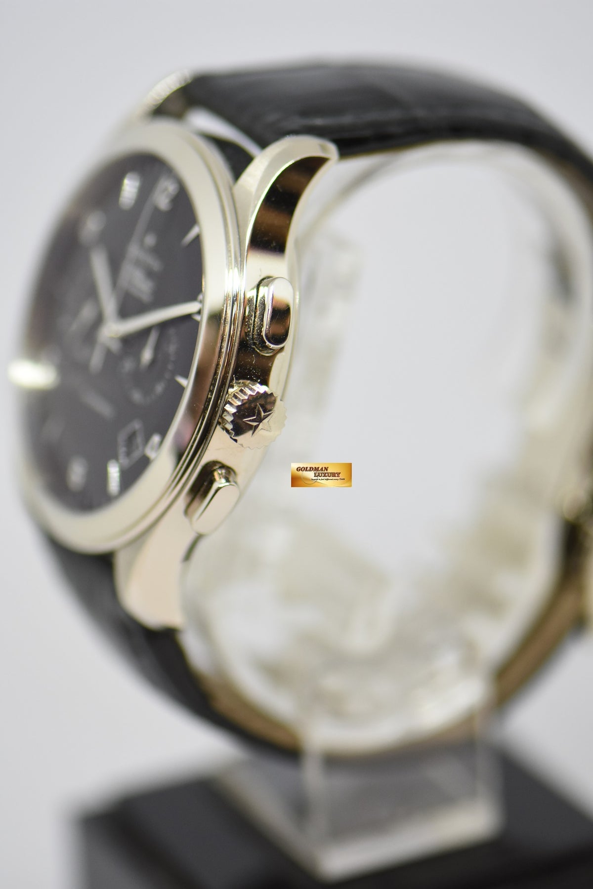 ZENITH GRANDE CLASS EL PRIMERO 44mm CHRONOGRAPH WHITE GOLD AUTOMATIC BLACK 65.0520.4002 (MINT)