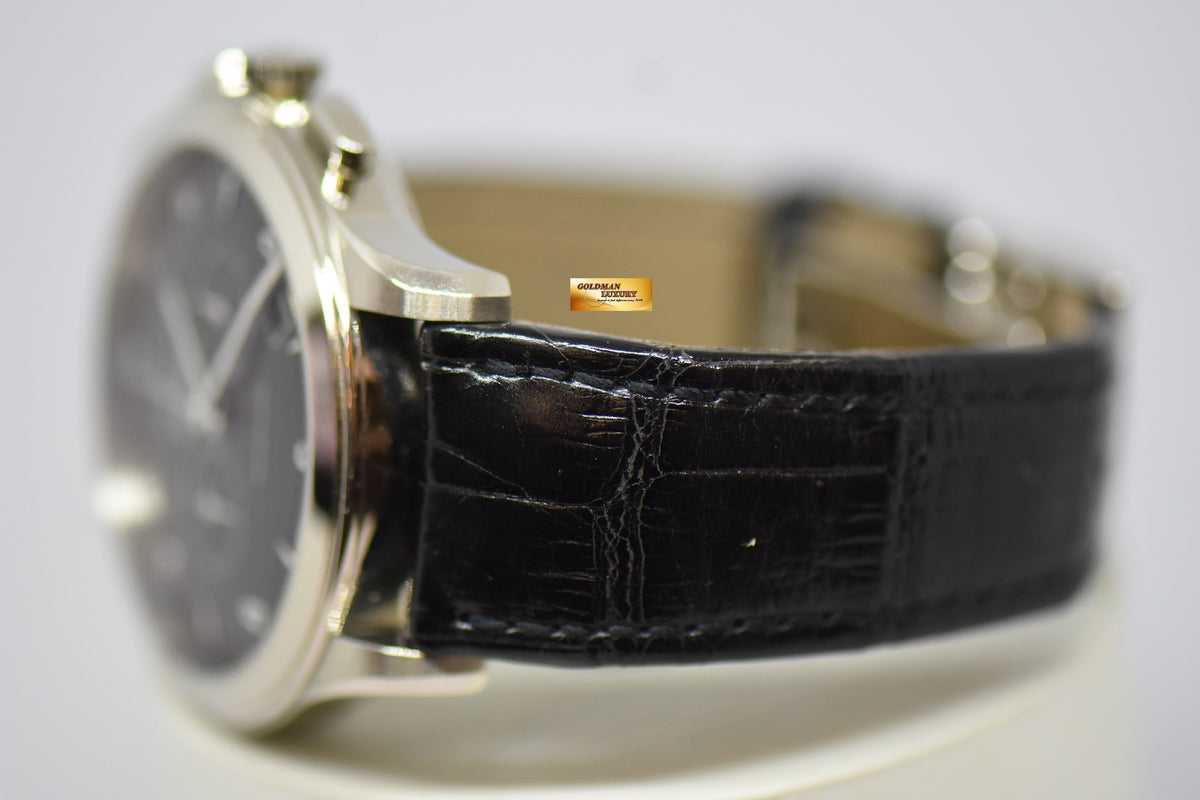 ZENITH GRANDE CLASS EL PRIMERO 44mm CHRONOGRAPH WHITE GOLD AUTOMATIC BLACK 65.0520.4002 (MINT)