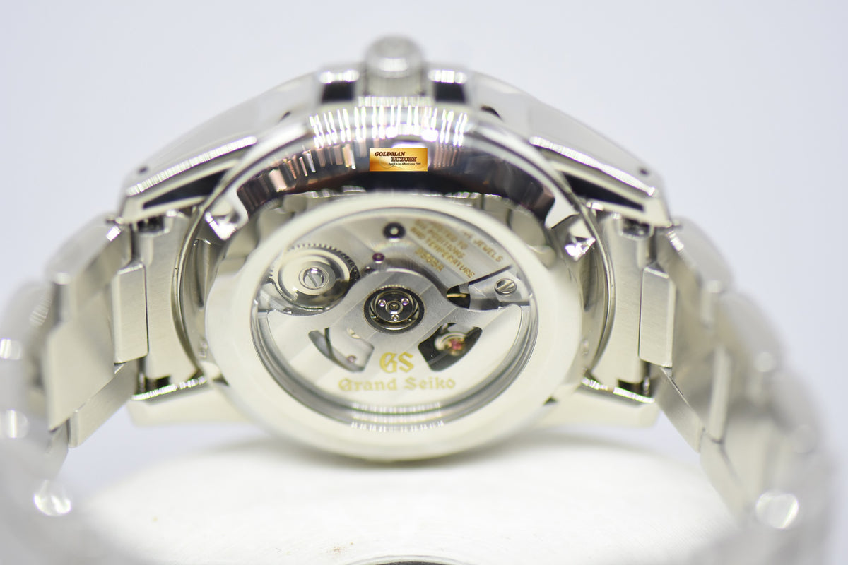 SEIKO GRAND SEIKO STAINLESS STEEL IN BRACELET 39.5mm WHITE DIAL SBGR055 9S65 AUTOMATIC (MINT)