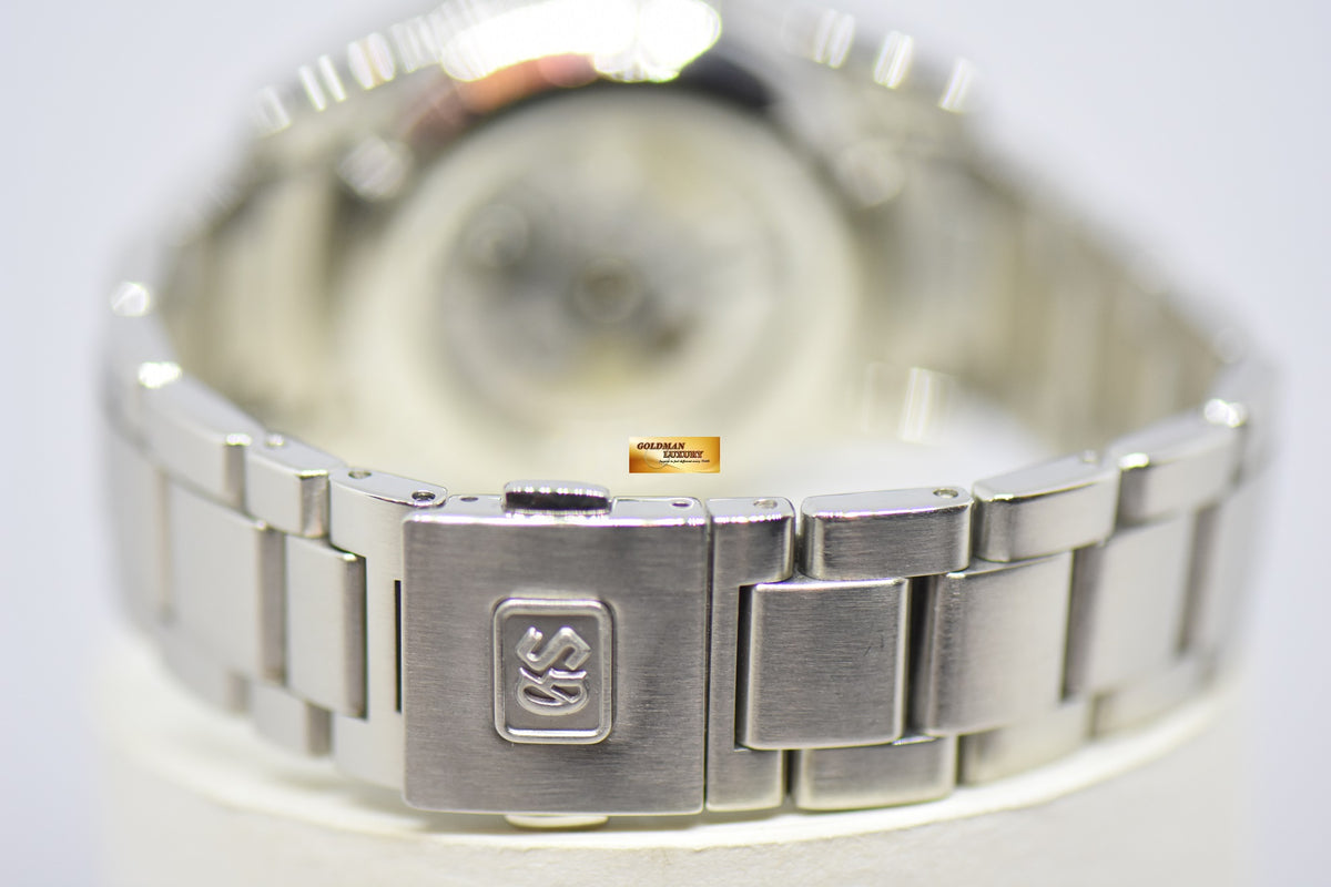 SEIKO GRAND SEIKO STAINLESS STEEL IN BRACELET 39.5mm WHITE DIAL SBGR055 9S65 AUTOMATIC (MINT)