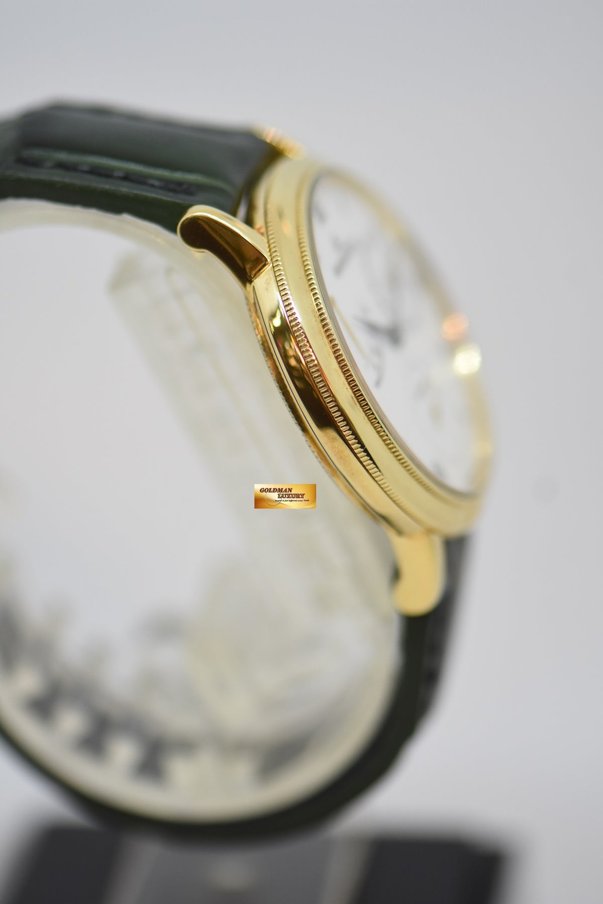 JLC GENTILHOMME RESERVE De MARCHE 35.5mm 18K YELLOW GOLD AUTOMATIC 155.1.93 (MINT) (WATCH ONLY)