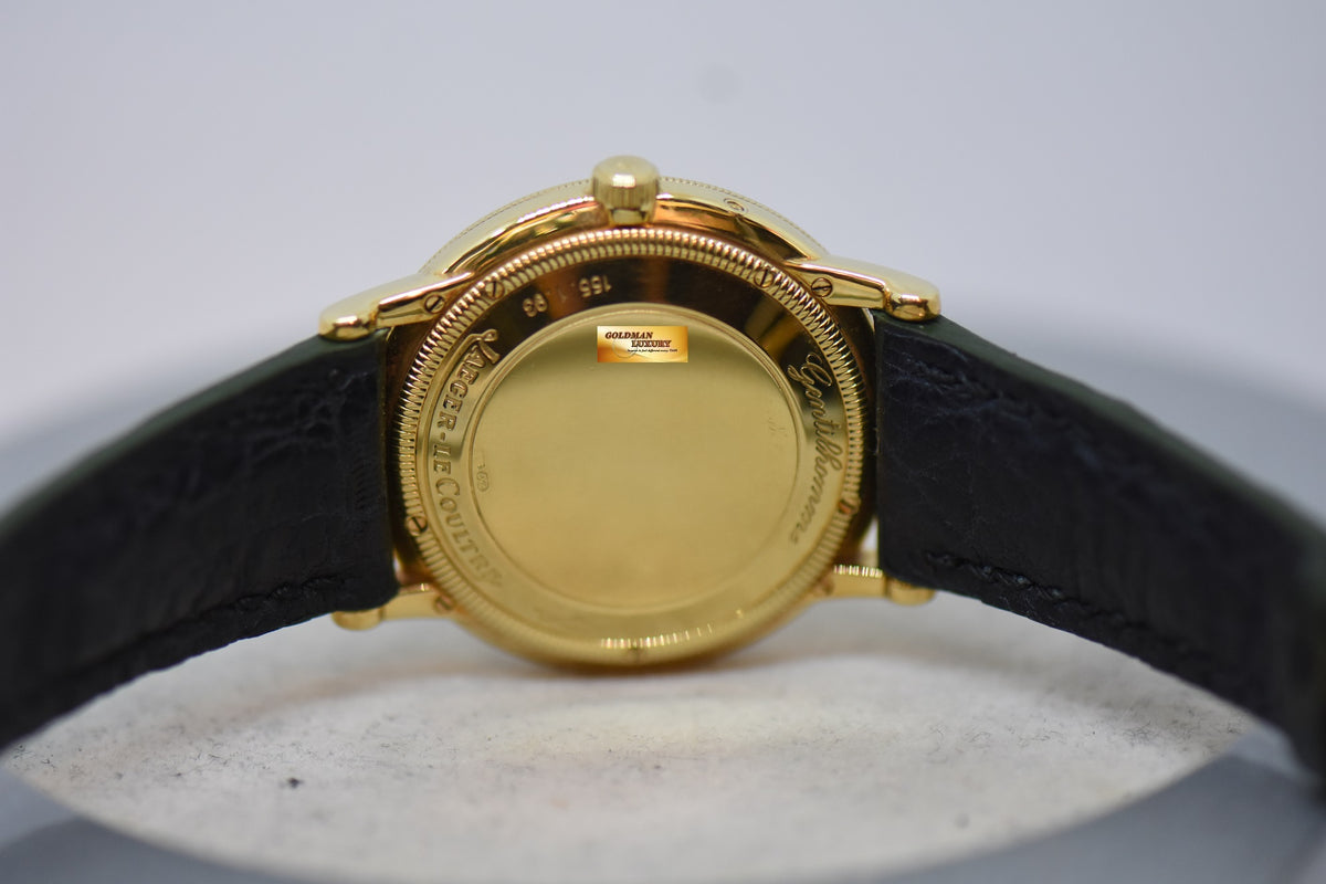 JLC GENTILHOMME RESERVE De MARCHE 35.5mm 18K YELLOW GOLD AUTOMATIC 155.1.93 (MINT) (WATCH ONLY)