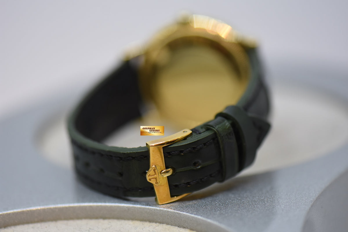 JLC GENTILHOMME RESERVE De MARCHE 35.5mm 18K YELLOW GOLD AUTOMATIC 155.1.93 (MINT) (WATCH ONLY)