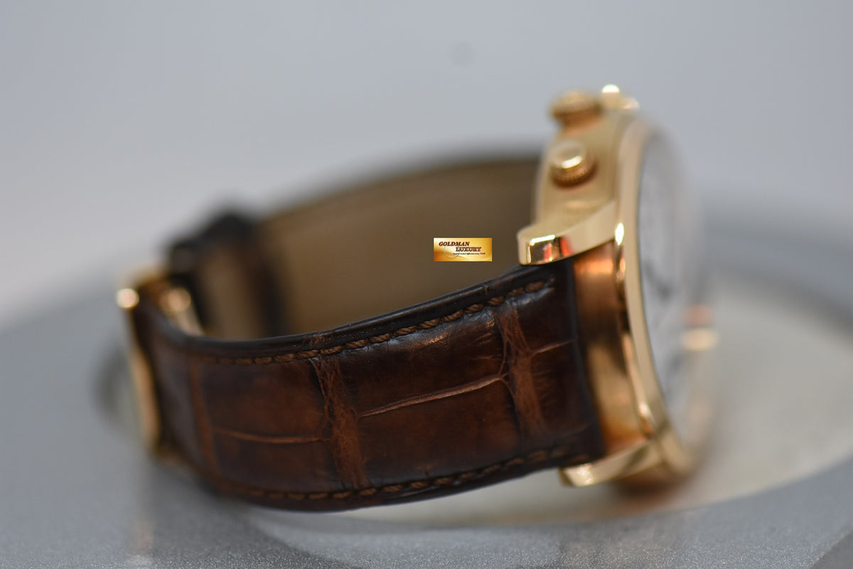 AUDEMARS PIGUET JULES AUDEMARS CHRONOGRAPH 41mm ROSE GOLD IN LEATHER STRAP AUTOMATIC 26100OR (MINT)