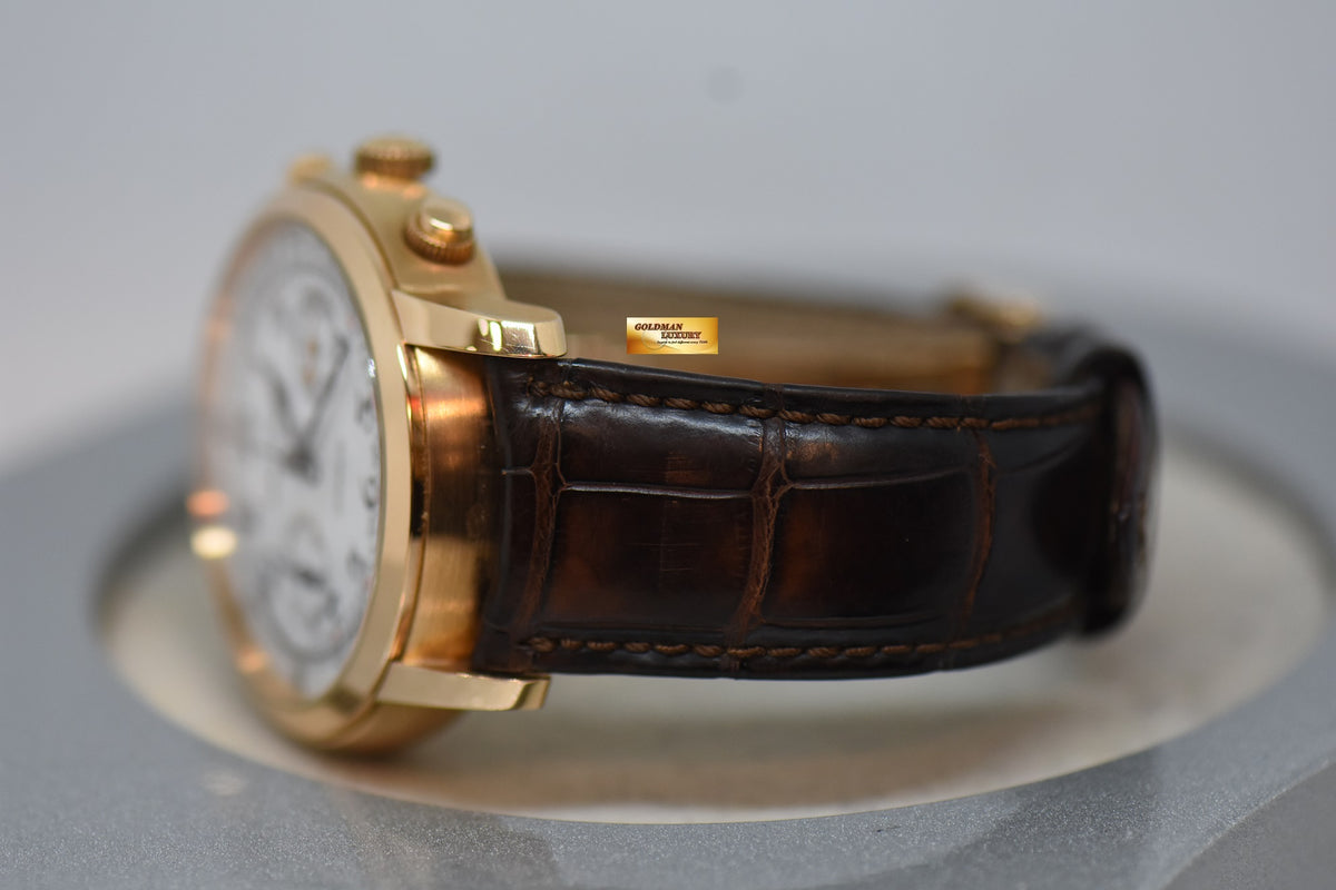 AUDEMARS PIGUET JULES AUDEMARS CHRONOGRAPH 41mm ROSE GOLD IN LEATHER STRAP AUTOMATIC 26100OR (MINT)