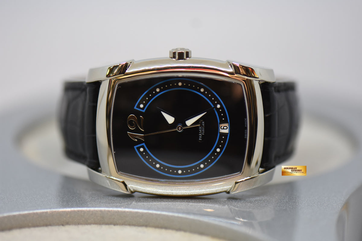 PARMIGIANI FLEURIER KALPA XL 18K WHITE GOLD AUTOMATIC BLACK (MINT)