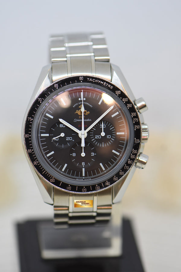 OMEGA SPEEDMASTER MOONWATCH 50TH ANNIVERSARY “1957” LIMITED EDITION MANUAL WINDING (MINT)