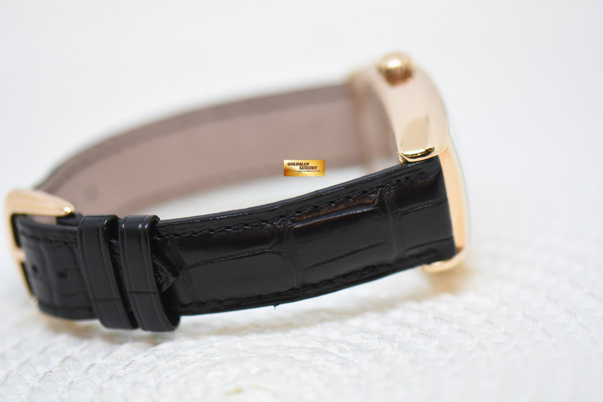 FRANCK MULLER CINTREE CURVEX ROSE GOLD IN LEATHER STRAP MOONPHASE AUTOMATIC 2850SC AT (LNIB)